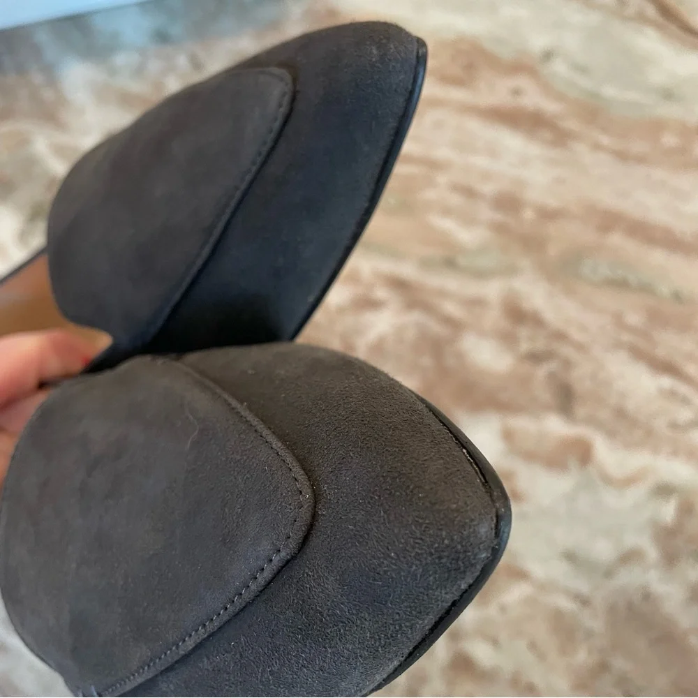 Simply Soles Simplysoles Leather Pointed Toe Flat Loafer Shoes Size 9.5